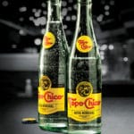 Botella agua mineral Topo Chico