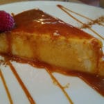 Bellopuerto, una travesía por los sabores del mar en Polanquito 10 Flan queso y cajeta Bellopuerto