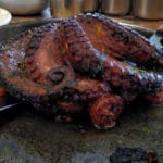 Bellopuerto, una travesía por los sabores del mar en Polanquito 4 Pulpo tatemado Bellopuerto