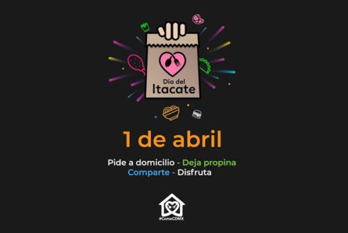 Realizan Día del Itacate en apoyo a restaurantes de la CDMX