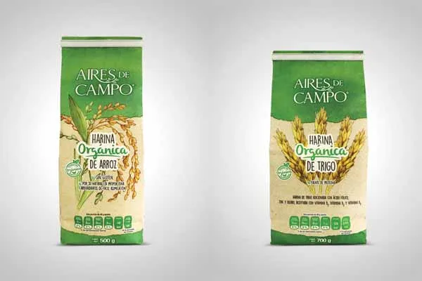 Aires de Campo lanza nueva línea de harinas orgánicas fortificadas