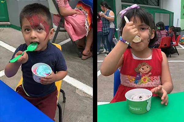 Neverías Frody lleva helados y libros infantiles a orfanatos durante Covid-19