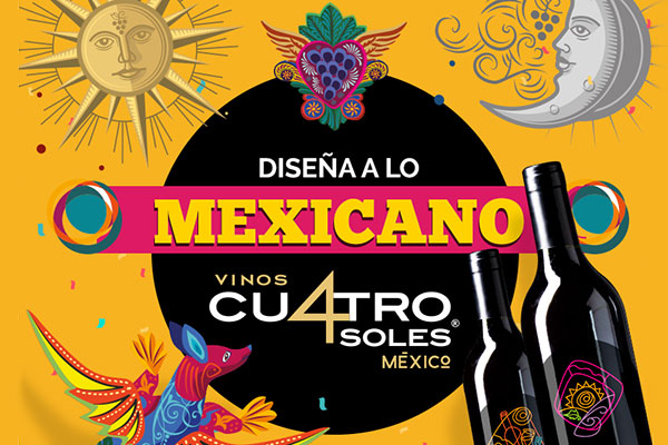Vino Cuatro Soles te invita a diseñar su próxima etiqueta