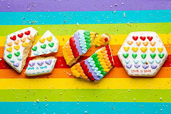 Postres y detalles de color para festejar el orgullo LGBT+ 1 Postres y detalles de color para festejar el orgullo LGBT+