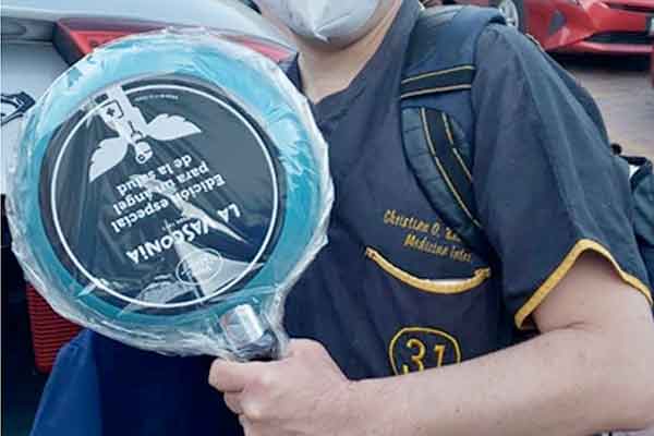 Este es el sartén de Vasconia para consentir a los trabajadores de la salud