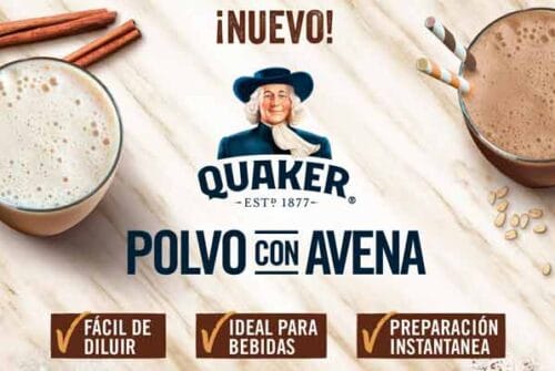Quaker lanza nueva línea de polvos de sabores con avena y sin azúcar