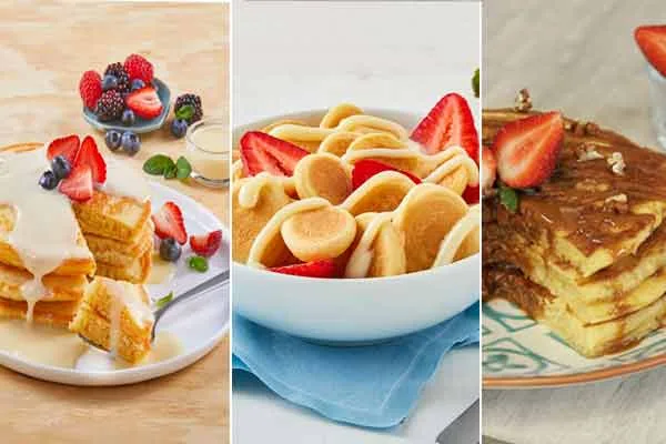Cuatro formas de preparar hot cakes con La Lechera