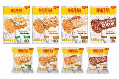 4 cereales Maizena con menos azúcar para un desayuno ideal