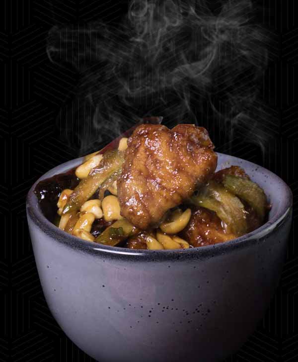 Asian Favorites: 3 sabores de Asia en un solo plato 2 Kung Pao Chicken