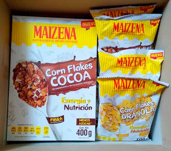 nuevas presentaciones cereales Maizena