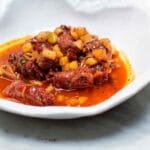 Menú renovado en Zeru Restorán en su nuevo local 8 Chistorra sidra