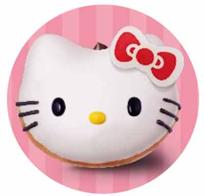 Dona Hello kitty! Krispy Kreme