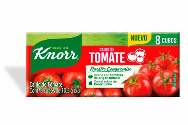 Nuevo Knorr Tomate, el ingrediente que tus platillos necesitan 1 Nuevo Knorr Tomate, el ingrediente que tus platillos necesitan