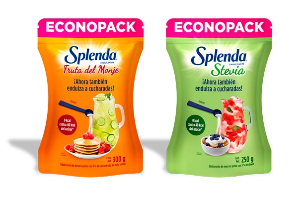 Splenda presenta Fruta del Monje y Stevia en bolsa 1 Splenda presenta Fruta del Monje y Stevia en bolsa