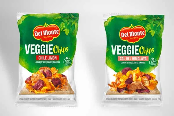 Veggie Chips Del Monte para botanear de forma sana y natural