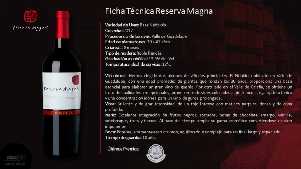 Reserva Magna Vinos Domecq