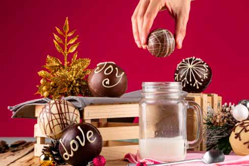 Bombas de chocolate para consentirnos en estos días de frío 1 Bombas de chocolate para consentirnos en estos días de frío