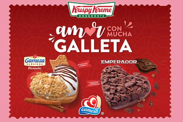 El amor llega a Krispy Kreme con mucha galleta 1 El amor llega a Krispy Kreme con mucha galleta