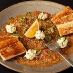 Carpaccio salmon ahumado