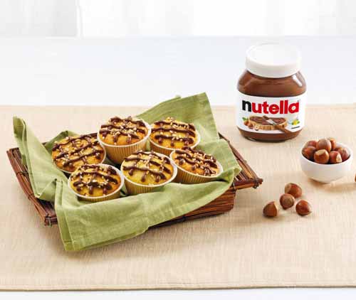 Celebra el World Nutella Day con estas deliciosas recetas 2 Muffins con Nutella