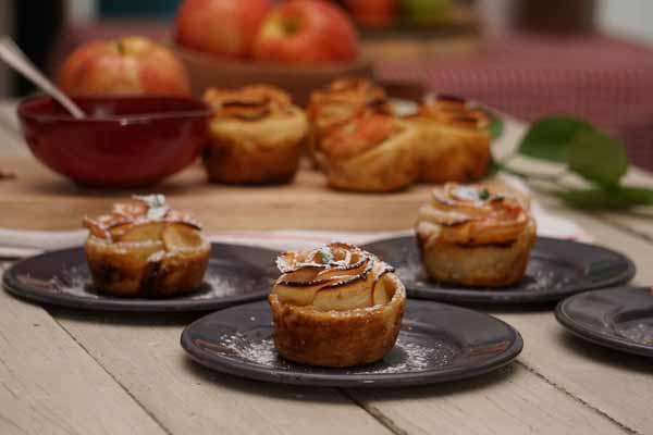 Rosas de manzana, el postre para regalar salud a tus seres queridos 1 Rosas de manzana, el postre para regalar salud a tus seres queridos