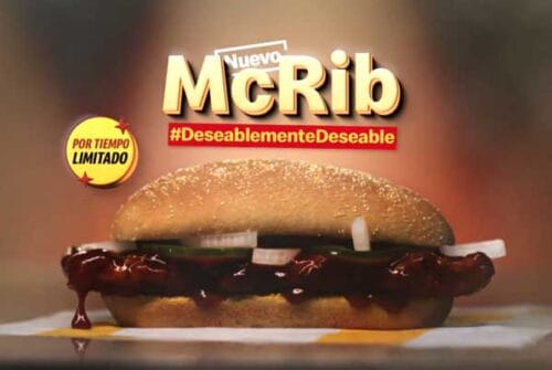 Marzo trae a McDonald’s el regreso del legendario McRib