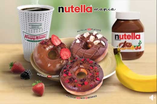 Nutellamanía regresa esta temporada a Krispy Kreme 1 Nutellamanía regresa esta temporada a Krispy Kreme