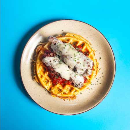 Lugares de Estados Unidos donde podrás disfrutar un delicioso waffle 5 waffles con spagueti