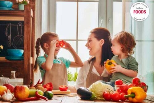 Consume frutas y verduras para celebrar el Día del Niño