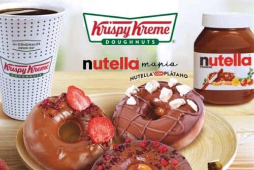 Nutella Manía de Krispy Kreme para compartir en familia