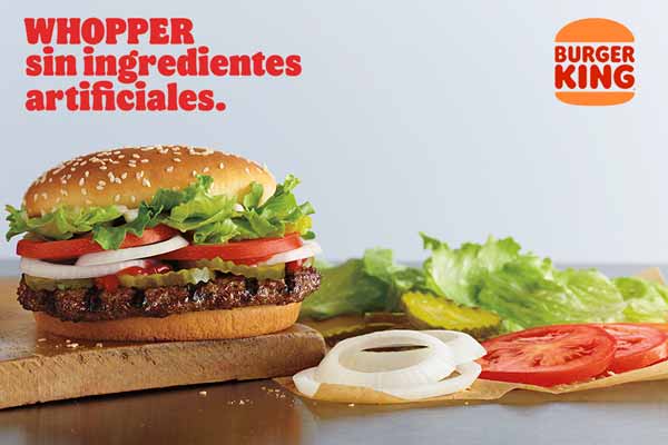 La Burger King Whopper ahora sin ingredientes artificiales 1 La Burger King Whopper ahora sin ingredientes artificiales