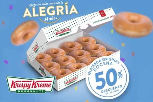 Krispy Kreme cumple 84 años con increíbles sorpresas