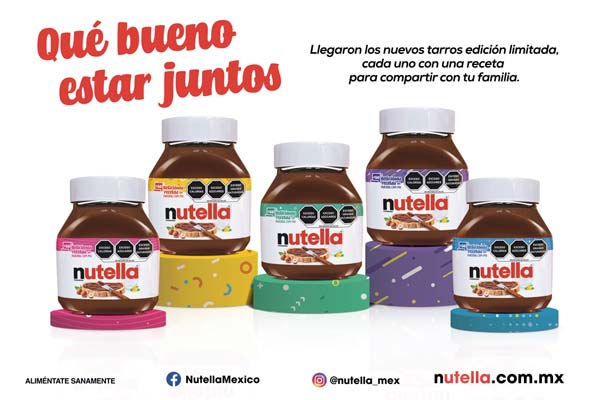 Regresan los tarros de Nutella con increíbles recetas 1 Regresan los tarros de Nutella con increíbles recetas