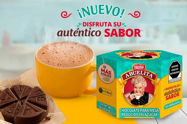 Nuevo Chocolate Abuelita con más cacao y menos azúcar