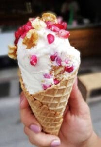 helado de nogada Glace