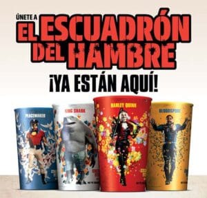 vasos coleccionables El Escuadrón Suicida