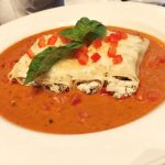 Canelone con salchicha