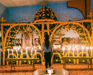 Altar tradicional San Luis Potosí