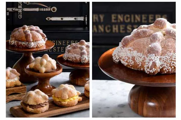Pastelería Amado elabora cinco versiones de Pan de Muerto