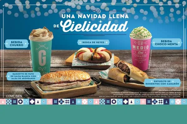 La Cielicidad llega a Cielito Querido Café con bebidas y platillos navideños ❄️
