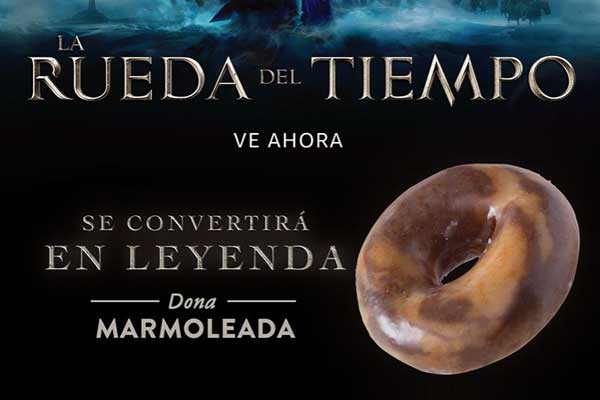 Krispy Kreme crea Dona Marmoleada inspirada en La Rueda del Tiempo 1 Krispy Kreme crea Dona Marmoleada inspirada en La Rueda del Tiempo