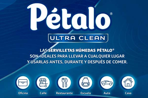 Las servilletas evolucionaron con Pétalo Ultra Clean 1 Las servilletas evolucionaron con Pétalo Ultra Clean