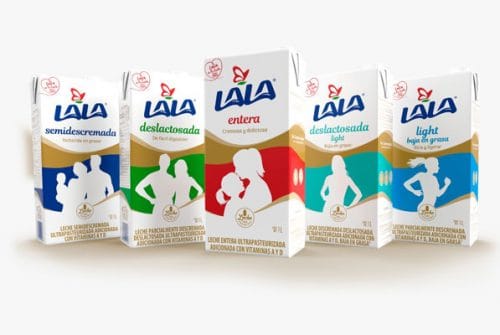Conoce la nueva imagen del portafolio de leche Lala