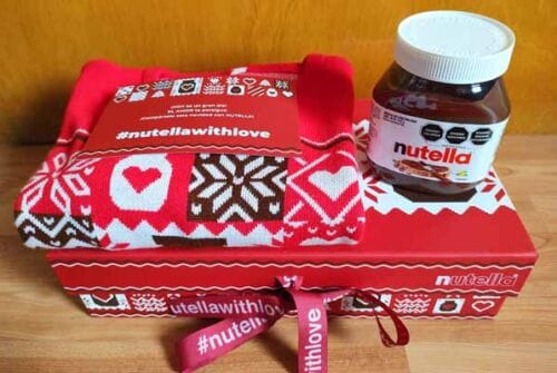 Trivia: El ugly sweater de Nutella, un must en esta Navidad