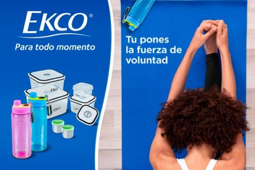 Botellines y mini contenedores Ekco para una alimentación más sana