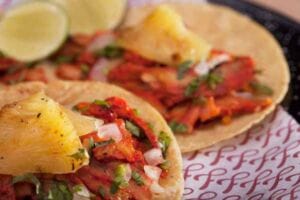 Tacos al pastor El farolito