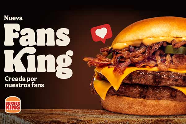 Fans king, nueva hamburguesa creada por fans de Burger King 1 Fans king, nueva hamburguesa creada por fans de Burger King