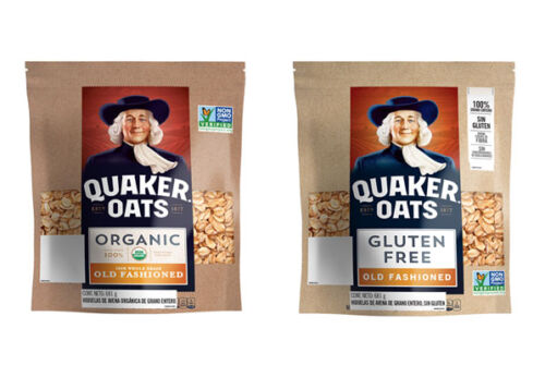 Quaker lanza nueva línea de Avena Orgánica y sin Gluten