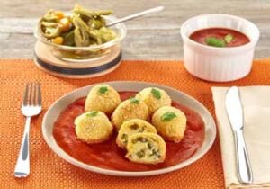 bolitas de queso con jalapeño