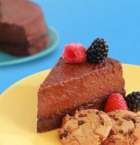 flan con galletas Chokis